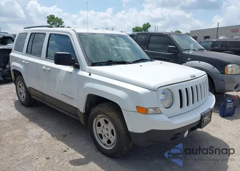 2016 Jeep Patriot Sport из США, поврежденный, VIN 1C4NJPBA5GD669644